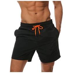 Hoothy-Herren Herren Schwimmhose Sommer Badehosen UV Durchlässige Slim Fit Badehosen Badehose eng anliegend für Schwimmen Hot Spring Shorts Beachvolleyball Strand und Surfen von Hoothy-Herren