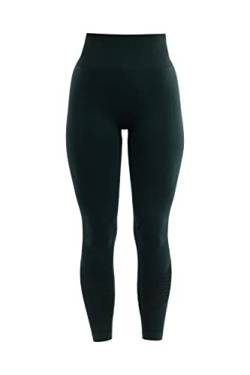 Hootomi Damen Gamaschen, Leggings, Dunkelgrün, L von Hootomi