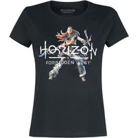 Horizon - Gaming T-Shirt - Forbidden West - Announcement 2021 - S - für Damen - Größe S - multicolor von Horizon