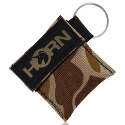 Horn Medical Notfall-Beatmungstuch im Schlüsselanhänger, Horn-Key (sand camouflage) von Horn Medical