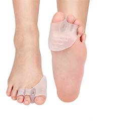 Gel-Zehentrenner, Gel-Zehentrenner, Spreizer, Glätteisen, Hallux Valgus Korrektur Bunion Corrector, Zehentrenner, Gelabstandshalter, Hammer-Zehenglätter Für Frauen Und Männer, Hallux-Valgus-Korrektur von Horoper