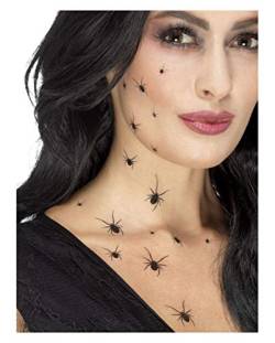 Halloween Spinnen Tattoos für Hexen & Vampir Kostüme von Horror-Shop