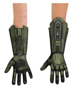 Horror-Shop Halo Master Chief Handschuhe für Kinder als Kostümzubehör für Halloween und Karneval von Horror-Shop