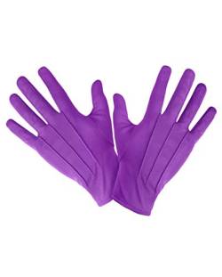 Horror-Shop Violette Handschuhe als Kostümzubehör für Fasching & Halloween von Horror-Shop