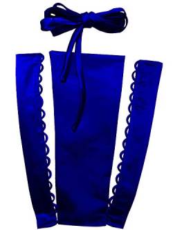 Hoseirty Damen Hochzeitskleid Korsett Kit Reißverschluss Ersatz Verstellbare Passform Korsett Rücken Kit für formelle Abschlussbälle, königsblau, 42 von Hoseirty