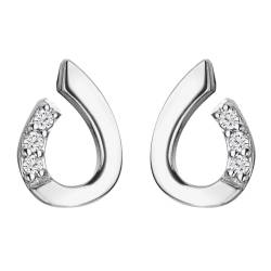 Hot Diamonds DE729 Damen-Ohrringe Diamant-Ohrstecker Teardrop von Hot Diamonds