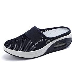 Damen Outdoor Fitnessschuhe Atmungsaktive Mesh Schuhe Sport Slipper Sportschuhe Sneaker Turnschuhe Laufschuhe Pumps von Hotcham