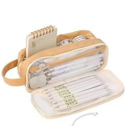 HotcoS federmäppchen Bleistiftkoffer Großer Kapazität Bleistiftbeutel Schullieferungen Stiftkoffer Trousse School Bleistift Fälle Schreibweise Bleistift-b von HotcoS