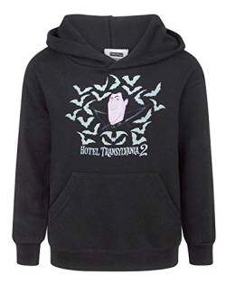 Noisy Sauce Hotel Transylvania Movie Dracula Kid's Black Hoodie (9-10 Jahre) von Hotel Transylvania