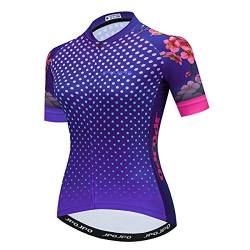 Hotlion Fahrradtrikot für Damen, Sommer-Fahrrad-Shirts, Rennrad, Jacken, kurzärmelig, MTB-Trikot, Cu0098, M von Hotlion