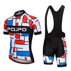 Hotlion Herren Radtrikot Set Trägerhose Sommer Radfahren Kleidung Anzug Pro Team Bike Kleidung, B7jp1005, M von Hotlion