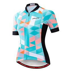 Hotlion Pro Radtrikot Damen Bike Shirts Sommer Team Fahrradbekleidung JP15 von Hotlion