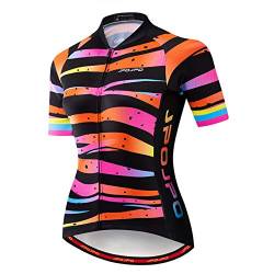 Hotlion Pro Radtrikot Damen Bike Shirts Sommer Team Fahrradbekleidung JP15 von Hotlion