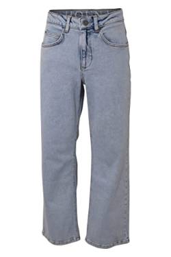 Hound Extra Wide Jeans Jungen (Light Blue Denim, M) - Bequeme Stretch Denim Hose mit Extraweitem Bein - Stylische Hochwertige Jeanshose für Jungs - Strapazierfähige Hosen Teenager Kinder von Hound