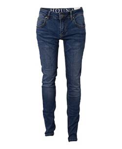 Hound Straight Jeans Jungen (Medium Blue Used, Size: 10Y/23) - Bequeme Stretch Denim Hose - Stylische Hochwertige Jeanshose für Jungs - Strapazierfähige Hosen Teenager Kinder von Hound