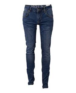 Hound Straight Jeans Jungen (Medium Blue Used, Size: 12Y/25) - Bequeme Stretch Denim Hose - Stylische Hochwertige Jeanshose für Jungs - Strapazierfähige Hosen Teenager Kinder von Hound