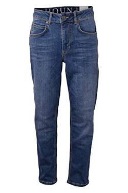 Hound Wide Jeans Jungen (Used Blue Denim, S) - Bequeme Stretch Denim Hose mit Weitem Bein - Stylische Hochwertige Jeanshose für Jungs - Strapazierfähige Hosen Teenager Kinder von Hound
