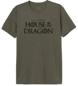House Of the Dragon Herren Mehoftdts012 T-Shirt, kaki, L von House Of the Dragon