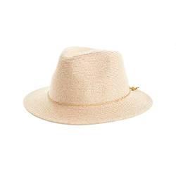 House of Ord Cape Town Avoca Fedora | Damen Sonnenhut Knautscherbeständig UV Schutz UPF50+ Damen Oatmeal M/58cm von House of Ord Cape Town