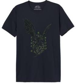 House of the Dragon Herren Mehoftdts019 T-Shirt, Marineblau, XL von House of the Dragon