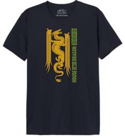 House of the Dragon Herren Mehoftdts021 T-Shirt, Marineblau, 56 von House of the Dragon