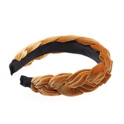 1Stk stutzenhalter kopfschmuck tragegurte Haarband für besondere Anlässe Haarband für Hochzeiten goldfarbe Haarband für Festivals goldene kreuzen Stirnband Kopfbedeckung Damen von Housoutil