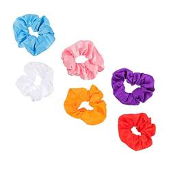 6St leuchtende Kopfbedeckung Kinderschal für Mädchen frauen haare scrunchie Haarbänder haarschmuck Tiara Mädchen Haarseil dekorativer Haarring lockig Stirnband schmücken LED Stoff von Housoutil