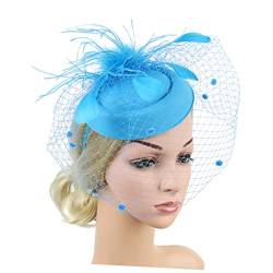 Hochzeitsfoto Hut Brautkopfstück Vintage Fascinator Mütze Brautfotografie Stirnband Party Fascinator Hut Brautmütze Haarschmuck Tee-partyhüte Hochzeitskleid Charmant Fräulein von Housoutil