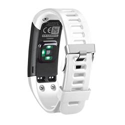 Housoutil Smartwatch-Armband Uhrenarmband Silikon Verstellbarer Riemen Bänder für Frauen Silikonband Uhrenarmband aus Silikon uhrenarmbänder Silikonarmband armband riemen flexibel Gurt Weiß von Housoutil