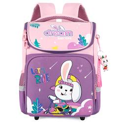 Kinderrucksäcke - Mädchen Jungen Grundschule Klasse 1-3 Schulrucksack Leichtgewicht Schultasche Kindergarten Büchertasche Kinderzimmer Rucksäcke Vorschule Schulranzen 3-8 Jahre von Hovkib