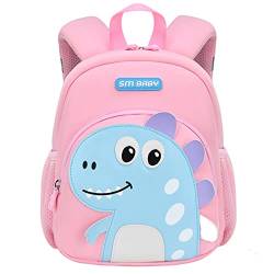 Kleinkind Jungen Mädchen Kinder Dinosaurier Rucksack Sicherheit Anti-Verlust Riemen Rucksack mit Zügeln Schultaschen Rucksack für Mädchen Jungen Schulranzen Niedlich 1-6 Jahre von Hovkib