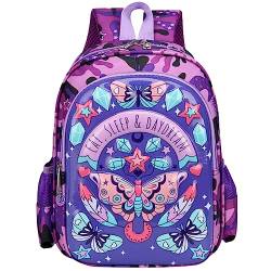 Rucksack Mädchen Kinderrucksack Kindergarten Schultasche Vorschulranzen Kleinkind Babyrucksack Schulrucksack Schule Tasche Vorschule Tagesrucksack 2-6 Jahre Geschenk, Schmetterling von Hovkib