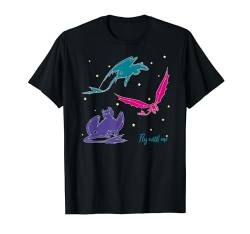 Drachenzähmen Leicht Gemacht 3 Versteckte Welt flieg mit mir T-Shirt von How To Train Your Dragon