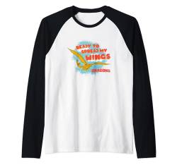 How to Train Your Dragon Ready To Spread My Wings Poster Raglan von How to Train Your Dragon