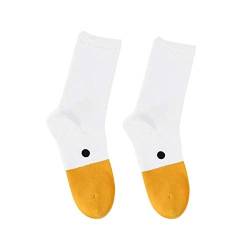 Untitled Goose Game Socks Lustiges Tier Lustige Unisex Casual Cotton Neuheit Goose Head Socks (1 Paar) von Hozora