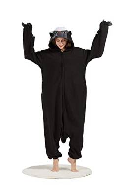 Onesie Jumpsuit Tier Ganzkörper Karneval kostüm Fasching Cosplay Persönlichkeiten Tierkostüm Herren Damen Erwachsene Onesies von Hstyle