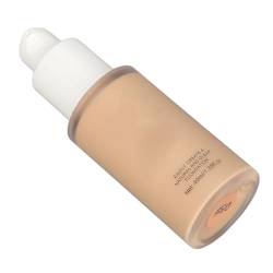 Flüssige Foundation, 24 Stunden Lang Anhaltende, Flüssige Concealer-Foundation, Wasserfest, Farbton 5, Volle Deckkraft, Leicht, Schnell Trocknend, 40 Ml, für Warme Bis Kühle von Huairdum