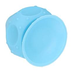 Huairdum Myofascial Release Ball, Massageball mit einfacher Bedienung, tragbar montierbarer Silikonbund für Nackenrücken Blau von Huairdum