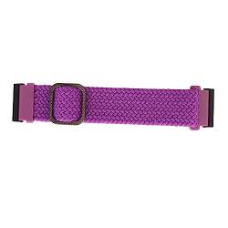 Huairdum Uhrenarmband, Uhrenarmband 24 Mm Edelstahl-Schnalle für Sport für Damen (Purple) von Huairdum