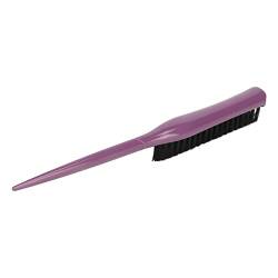 Toupierende Haarbürste, Barttoupierbürste, Weiche Reisebürste für Frauen (PURPLE) von Huairdum