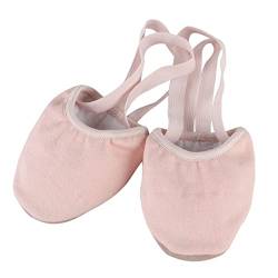 Mädchen Halbsohlen Ballettschuhe DamenBallettschläppchen Pirouette Schuhe für Kinder und Erwachsenen von Hualualua