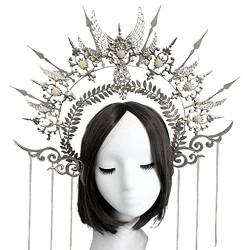 Gothic Stirnband Mit Perlenkette Luxus Accessoires Geprägte Kopfbedeckung Materialpaket Stirnband Mit Perlen von Huaqgu