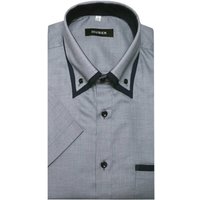 Huber Hemden Kurzarmhemd HU-0196 Button-down-Kragen, Kurzarm, Regular Fit-gerader Schnitt, Made in EU von Huber Hemden