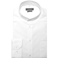 Huber Hemden Langarmhemd HU-0650 Stehkragen, Knopfleiste, RegularFit - gerader Schnitt, Made in EU von Huber Hemden