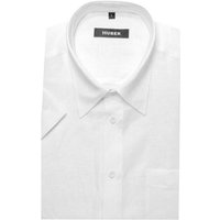 Huber Hemden Leinenhemd HU-0101 Kurzarm 100%Leinen-feiner leichter Stoff Regular Fit-gerader Schnitt von Huber Hemden