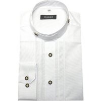 Huber Hemden Trachtenhemd HU-0705 Stehkragen Plissee/Biesen Regular/Comfort-gerader Schnitt von Huber Hemden
