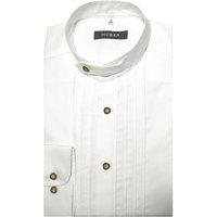 Huber Hemden Trachtenhemd HU-0710 Schlupfhemd Stehkragen Plissee/Biesen Regular/Comfort-gerader Schnitt von Huber Hemden