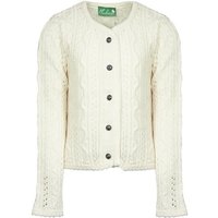 Huber Mode & Tracht Strickjacke 'Alia' für Mädchen, Creme Weiß von Huber Mode & Tracht