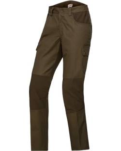 Hubertus Canvas Sommer Hose mit Stretch Besätzen Jagdhose Outdoor Wandern (48) von Hubertus