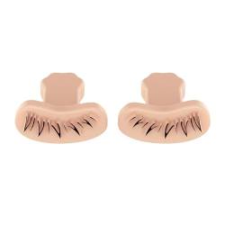 Falscher Wimpernstempel | Bottom Lashes Silikonstempel Wimpernmalwerkzeuge,Wiederverwendbares Wimpernwerkzeug für Make-up, einfach anzubringen für Make-up-Anfänger, zum Selbermachen von Hudhowks von Hudhowks